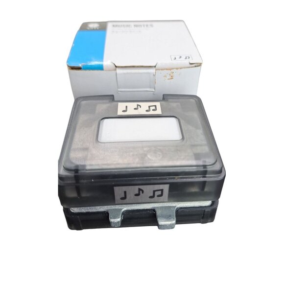 Creative Memories Music Notes Border Maker Cartridge With Box Scrapbooking Punch - Picture 3 of 8